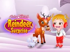 Baby Hazel Reindeer Surprise